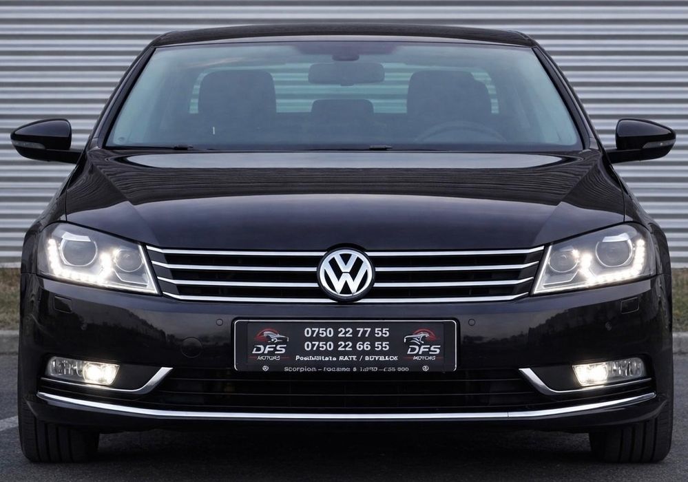 Vand Volkswagen Passat B7 inmatriculata RO 2.0TDI LED automata urgent negociabil
