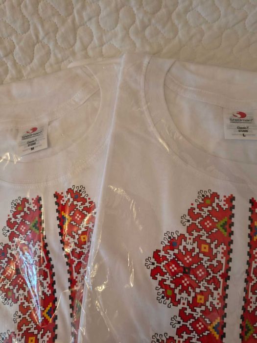 Ново!Тениски с принт. Народни мотиви.15 лв.