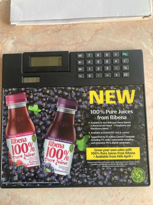 Подложка за мишка с калкулатор