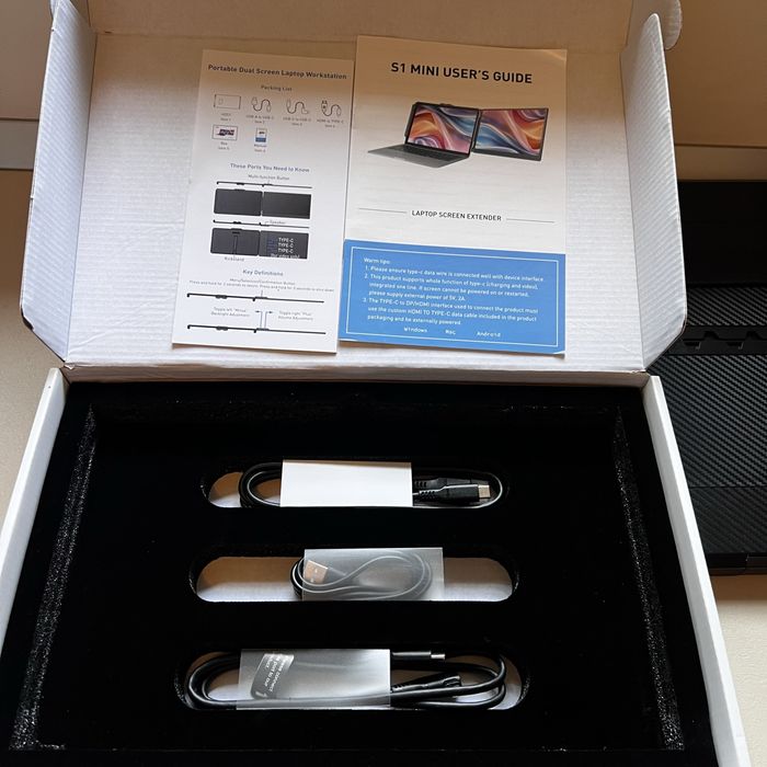 TeamGee S1 Monitor Extender Extensibil Full HD Pentru Laptop sau Desktop