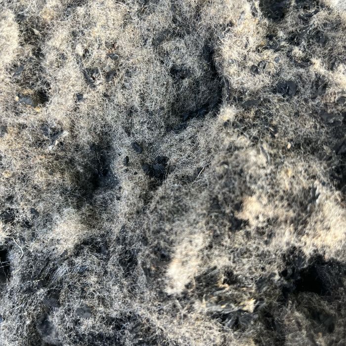 Металлическая стружка и текстиль