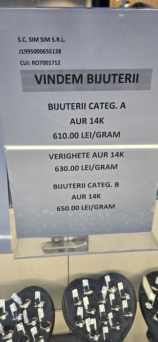 Vand Lant Cuban Gros Aur 14 K IEFTIN