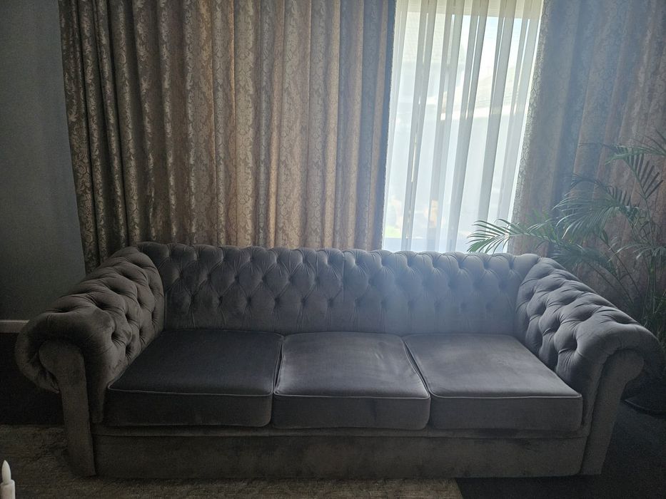 Canapea Chesterfield - 2BUC - Utilizate
