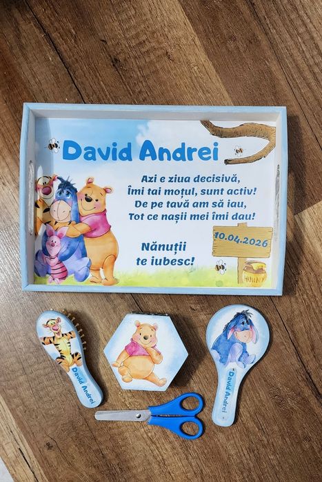 Tăviță de moț personalizată