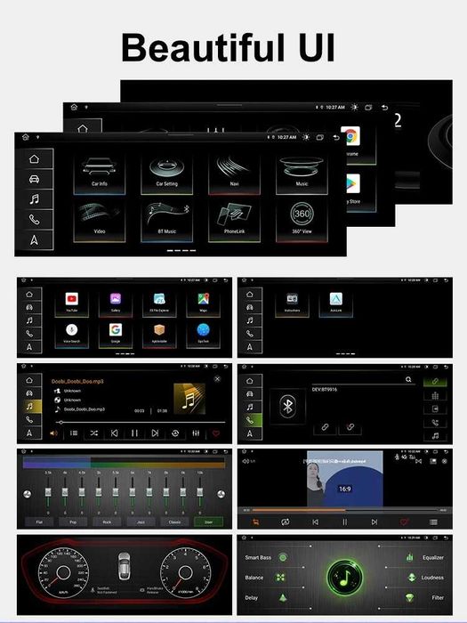Мултимедия за Audi A6 Двоен дин Android навигация, за Ауди А6 MMI 2DIN