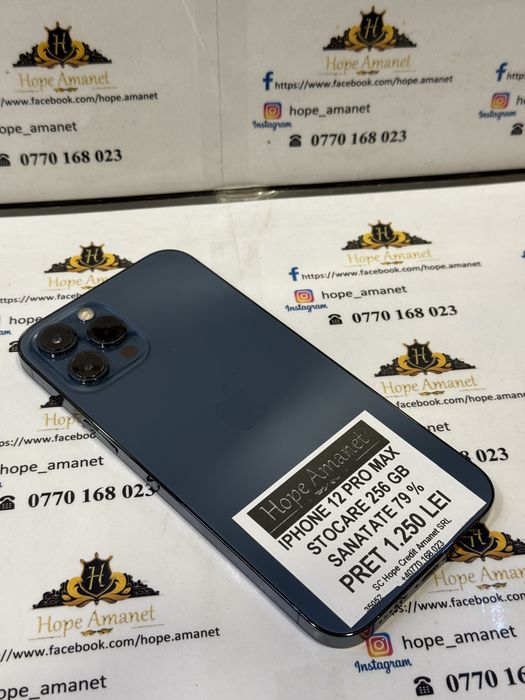 Hope Amanet P7 Iphone 12 Pro Max 256 Gb