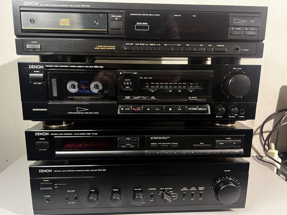 Адио сет DENON перфектно състояние