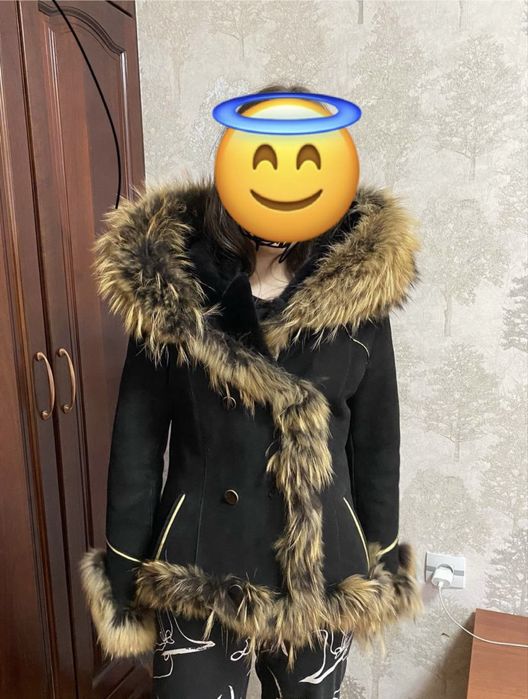 Дубленка натуральная 44 р-р