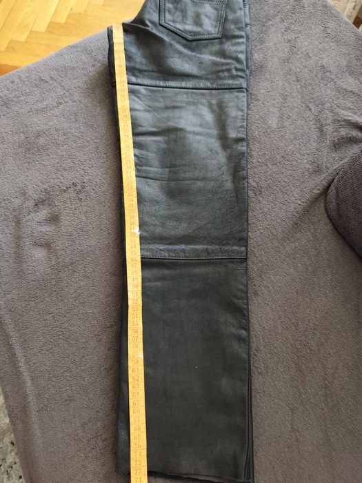 Pantaloni moto piele