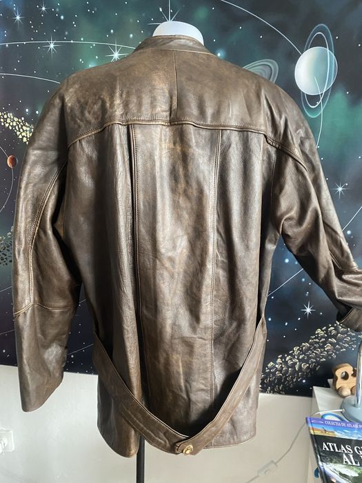 Jachetă Piele Naturală McGregor Heritage - Willie Dunn Golf Marime L