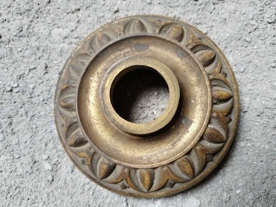 Антична розетка от месинг Патронник Yeti с 3 ключа Секретни брави