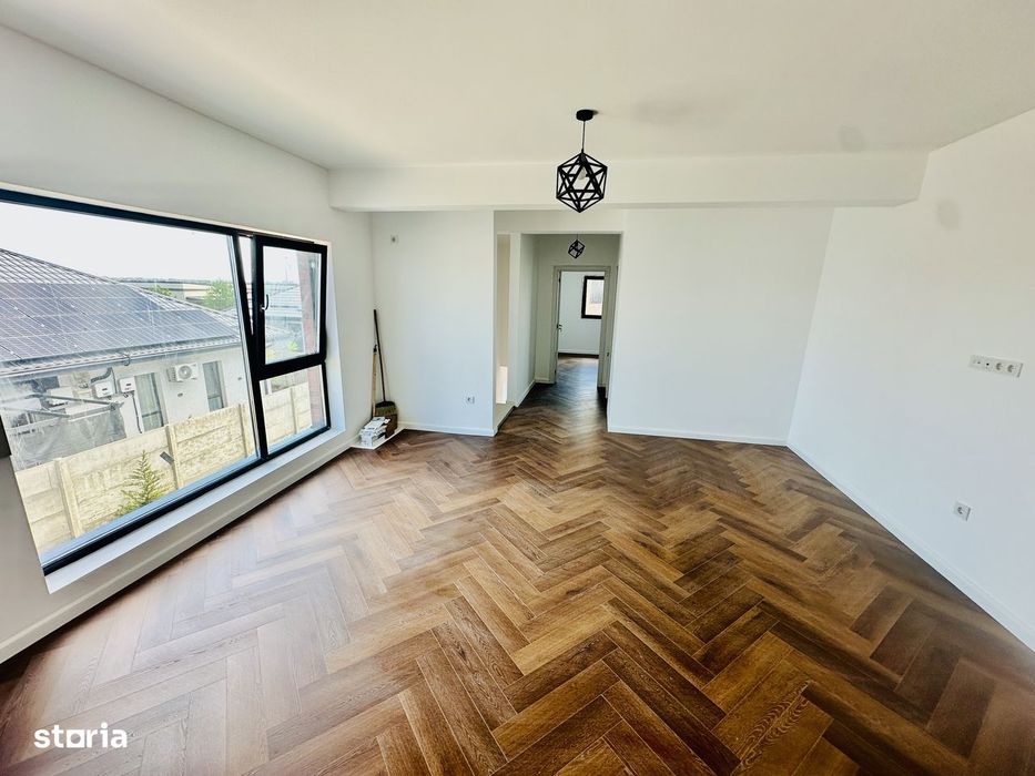 Apartament cu gradina, 2 camere+mansarda locuibilă 2 locuri, parcare