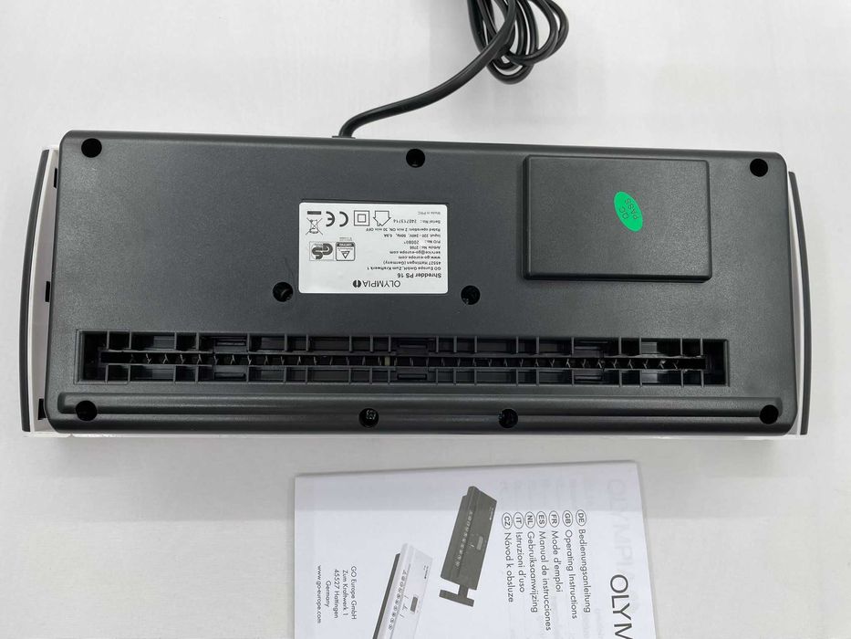 Distrugător de documente, Olympia PS16