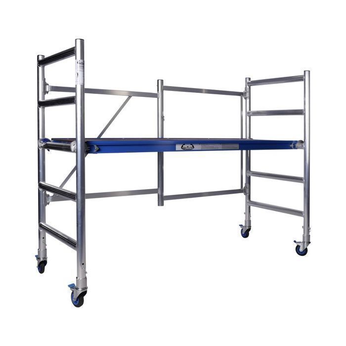 Schela mobila profi cu inaltime de lucru 3.15m pliabila alx fs 75 cu s