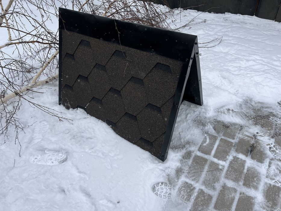 A-frame будка для собаки.