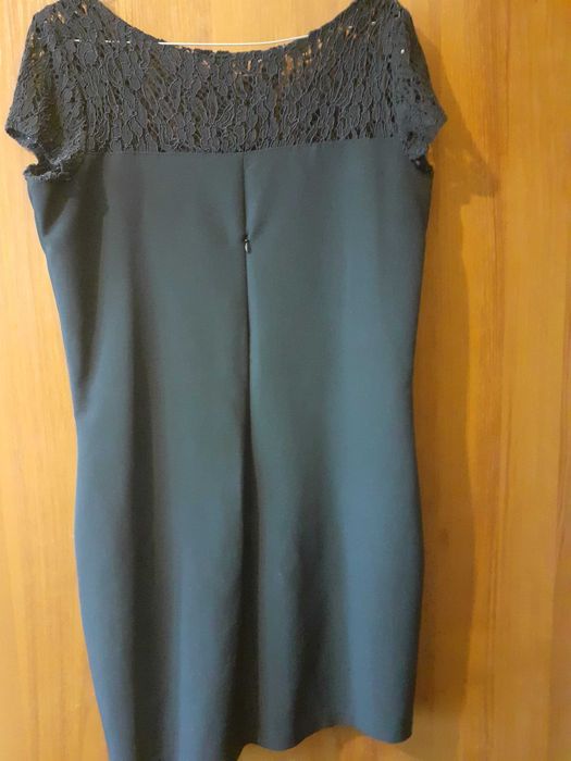 Тъмно синя рокля и болеро