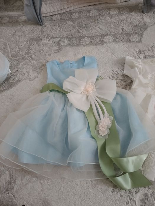 Детское платье  до 1 года