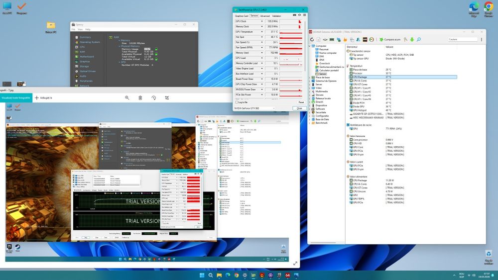 Sistem PC cu CPU I5, 16gb ram, gpu 2gb