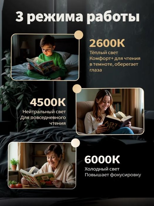 Лампа для чтения / Для книг