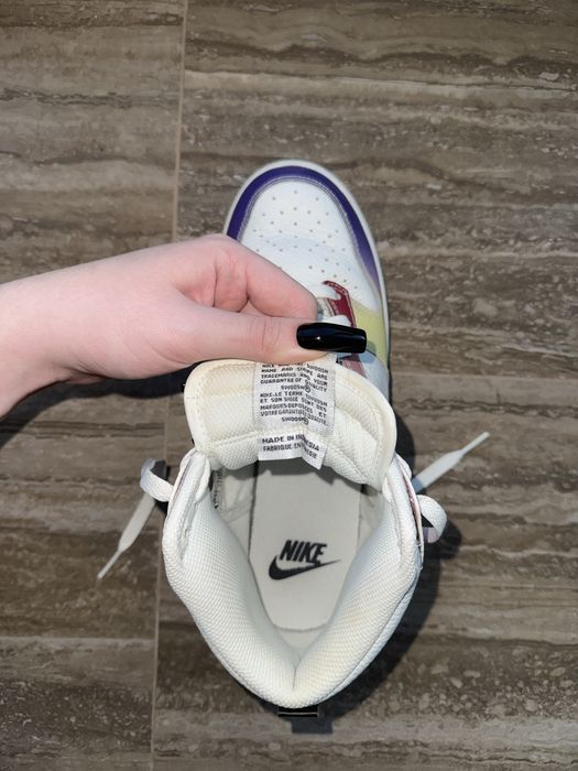 Nike Dunk High Gradient, размер 39, почти новые