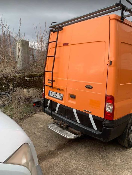 багажник за покрив на бус + стълба