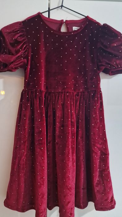 Rochie catifea marimea 116