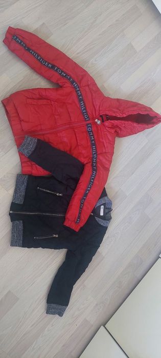 Tommy Hilfiger и HM пролетно и зимно яке 122 см, 6-7 г.