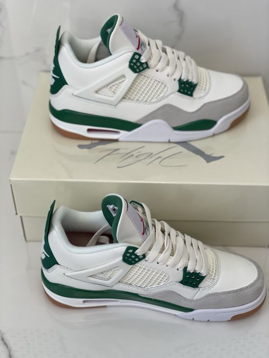 Air Jordan 4 Retro SB Pinne Green Full Box Verificare Colet Size 36-45