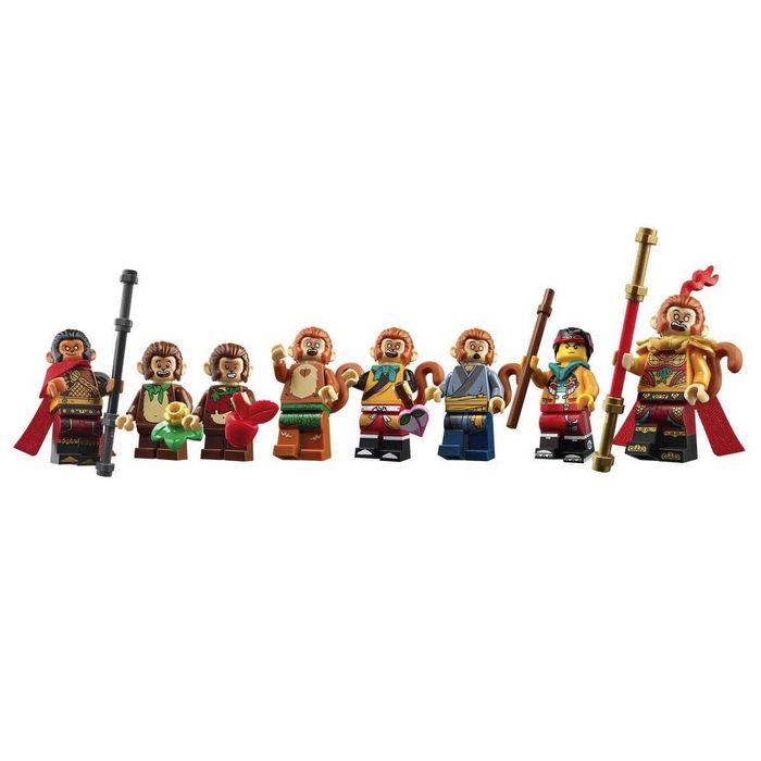 LEGO Monkey Kid 80024 The Legendary Flower Fruit Mountain