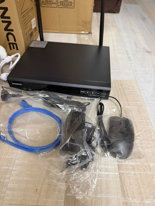 Охранителни камери за външен и вътрешен монтаж 3MP и хард диск 1TB NVR