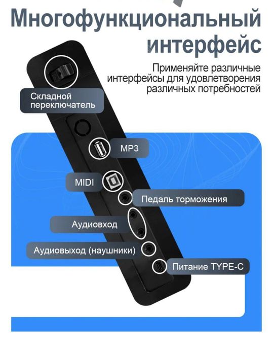 Пианино цифровое 88 клавиш