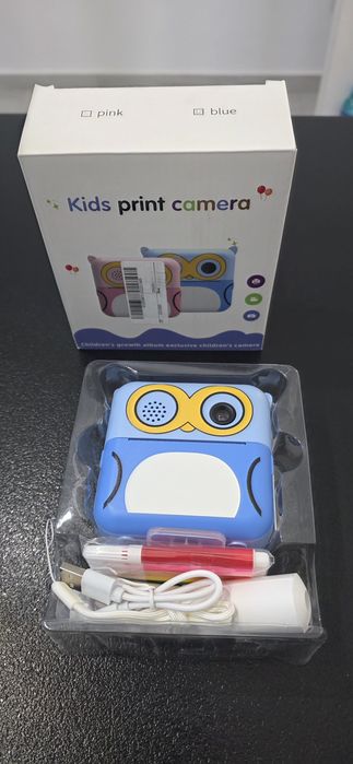 Camera foto aparat foto copii imprimare poze printare Roz sau albastru