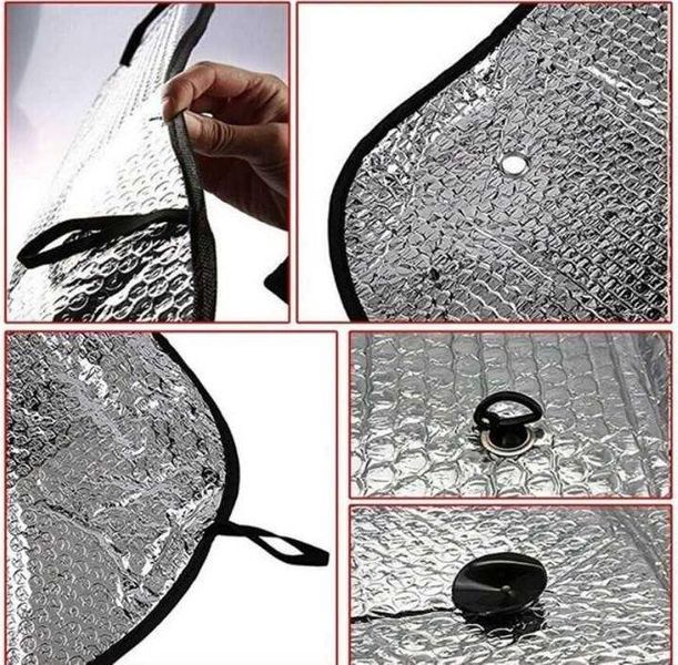 Сенник двустранен за предно стъкло 150 х 80 см.- А3881-4