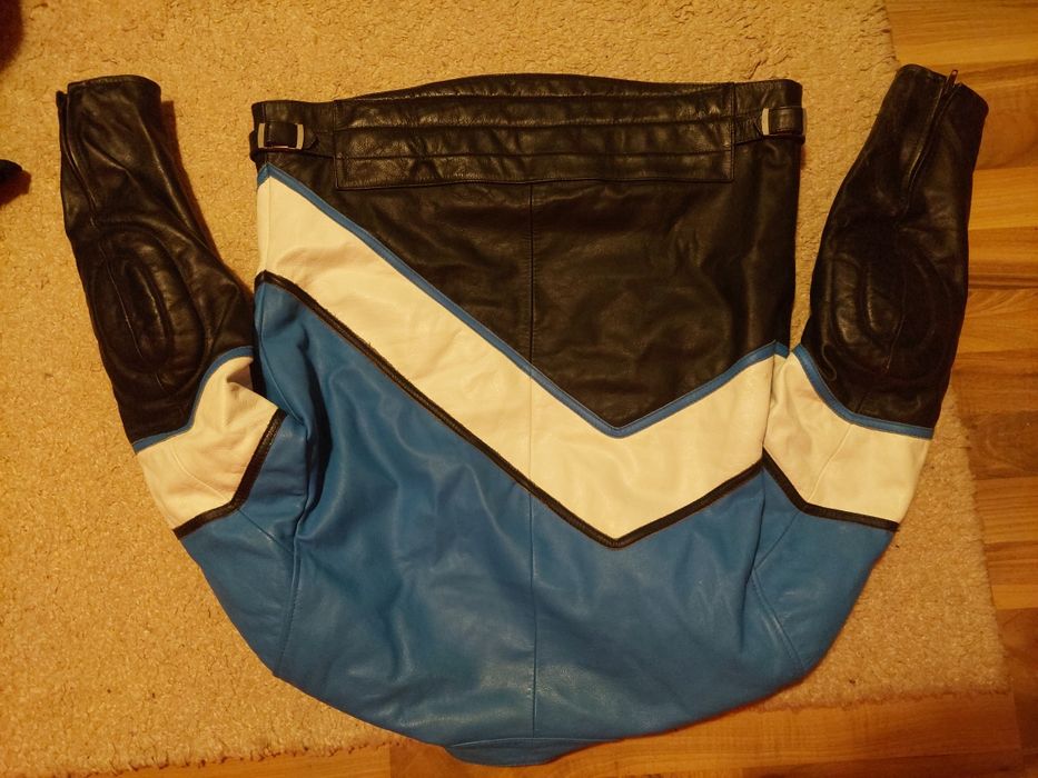 Geaca moto Dainese,marine 52 ,alb-albastru-negru