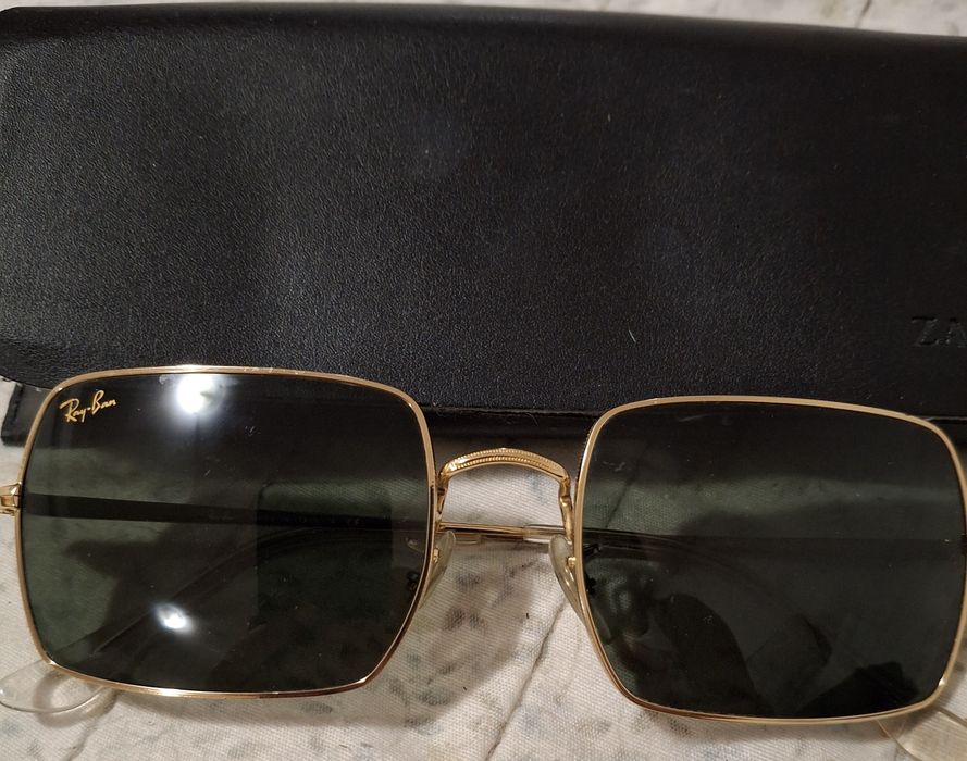 Слънчеви очила RAYBAN, Метал, Златист