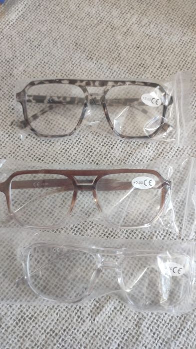 Ochelari unisex de vedere ramă plastic design modern+3