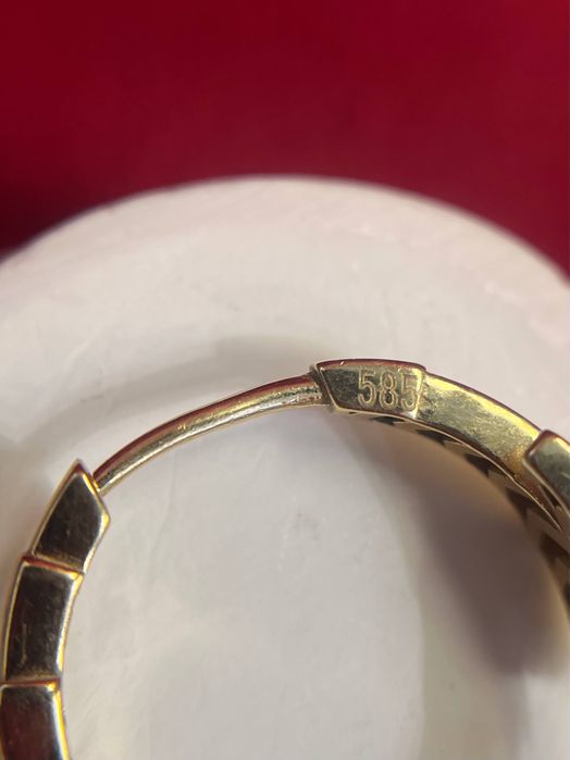 Золотые серьги/BariBarShop/0•0•24