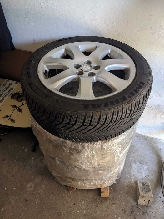 Jante originale Toyota R17 + anvelope IMPERIAL