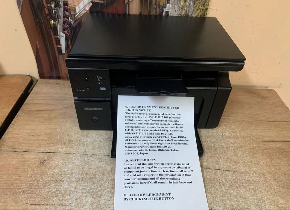 Мфу HP Laserjet m1132 3в1