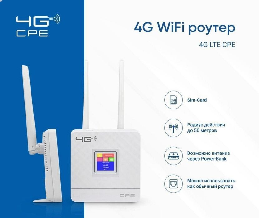 Wi fi sim karta 4G modem сим карта GSM modem