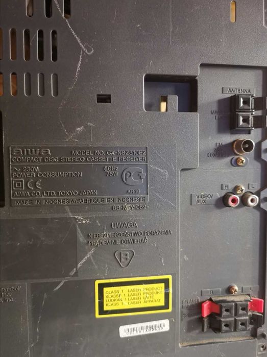 Stație harman kardon avr 1550Aiwa cx nsz 310ez, boxa creative