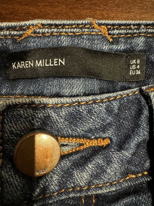 Къси дънкови панталонки Karen Millen