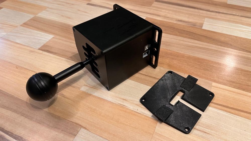 Shifter HGP  Moza Racing + accesoriu secvential 3d print