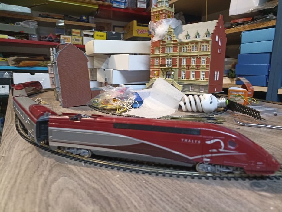 Set trenulet electric de viteza thalys mehano scara H0