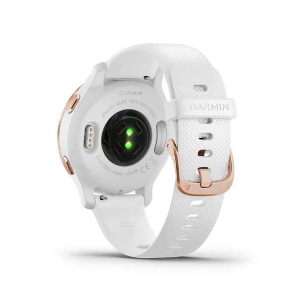 Часовник Smartwatch Garmin Venu 2S, Rose Gold/White