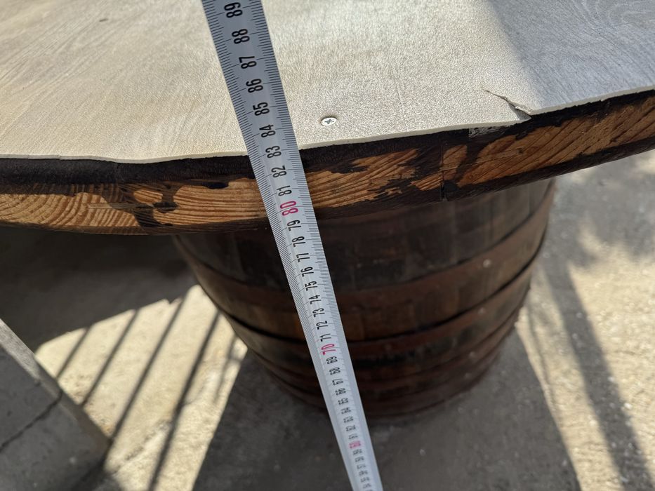 Маси от бъчви.Два броя.