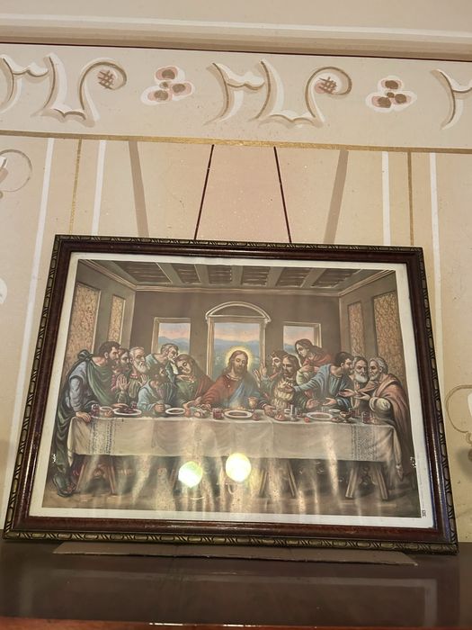 Tablou  „Cina cea de Taină” reproducere după pictură clasică
