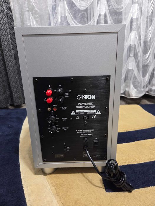 Subwoofer Audio Activ Canton AS 60 CX Statie Interna pt El