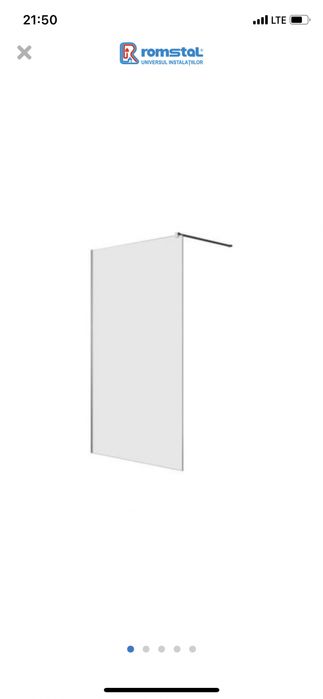 Paravan dus sticla securizata Romstal