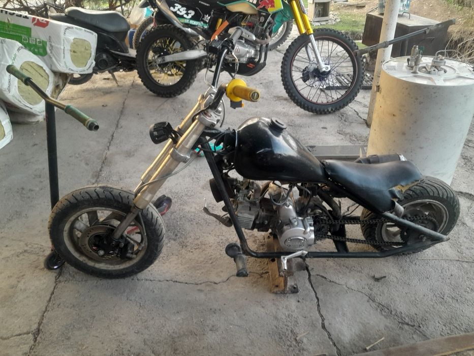 Мини мотоцикл чоппер